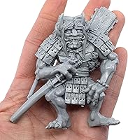 Vista 6 de Stonehaven Miniatures Figura miniatura de Oni Troll, 100% resina de uretano, 3.228 in de alto, (para juegos de guerra de mesa a escala de 1.102 in)