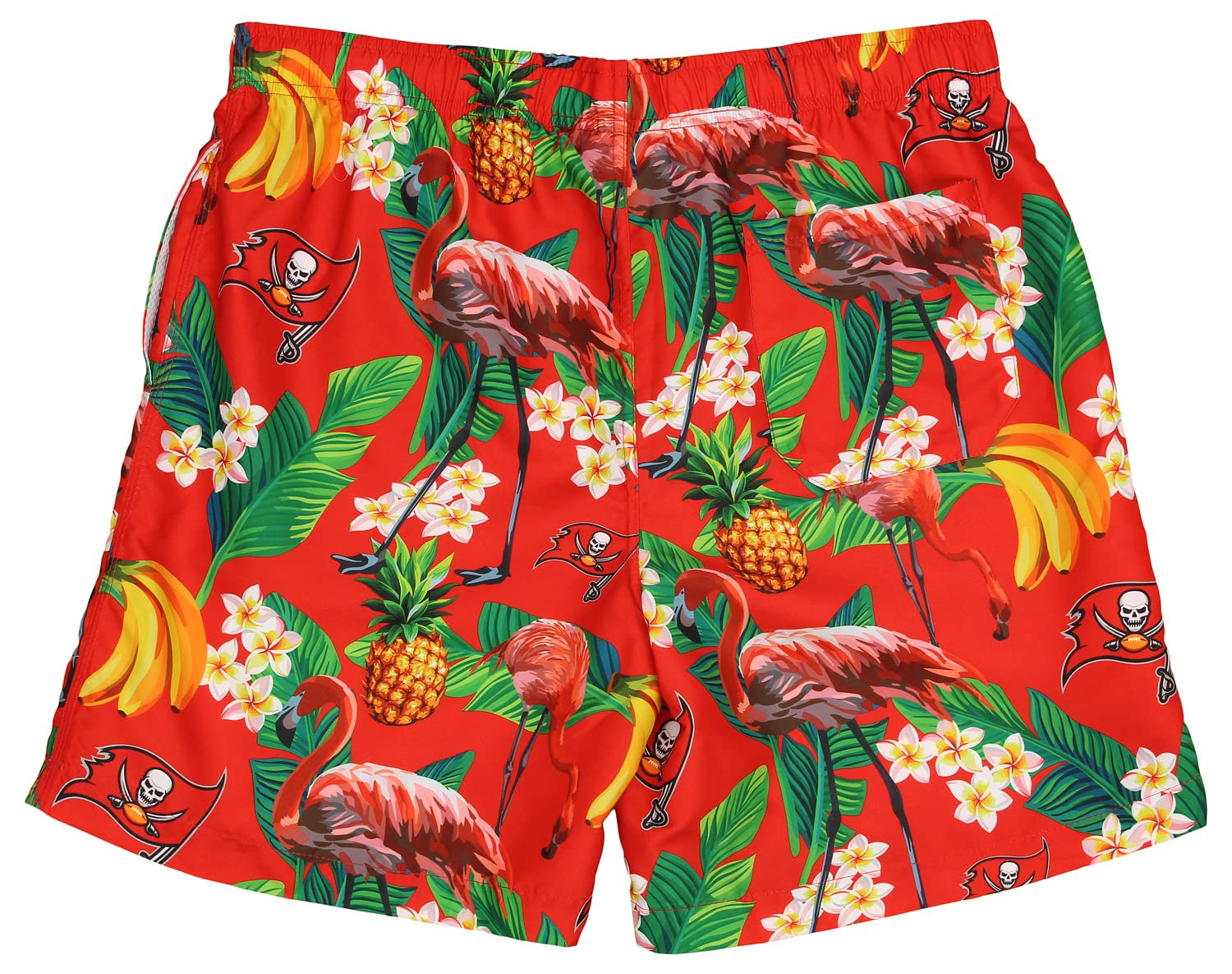 FOCO NFL Men's Tampa Bay Buccaneers Floral Walking Short, XX-Large