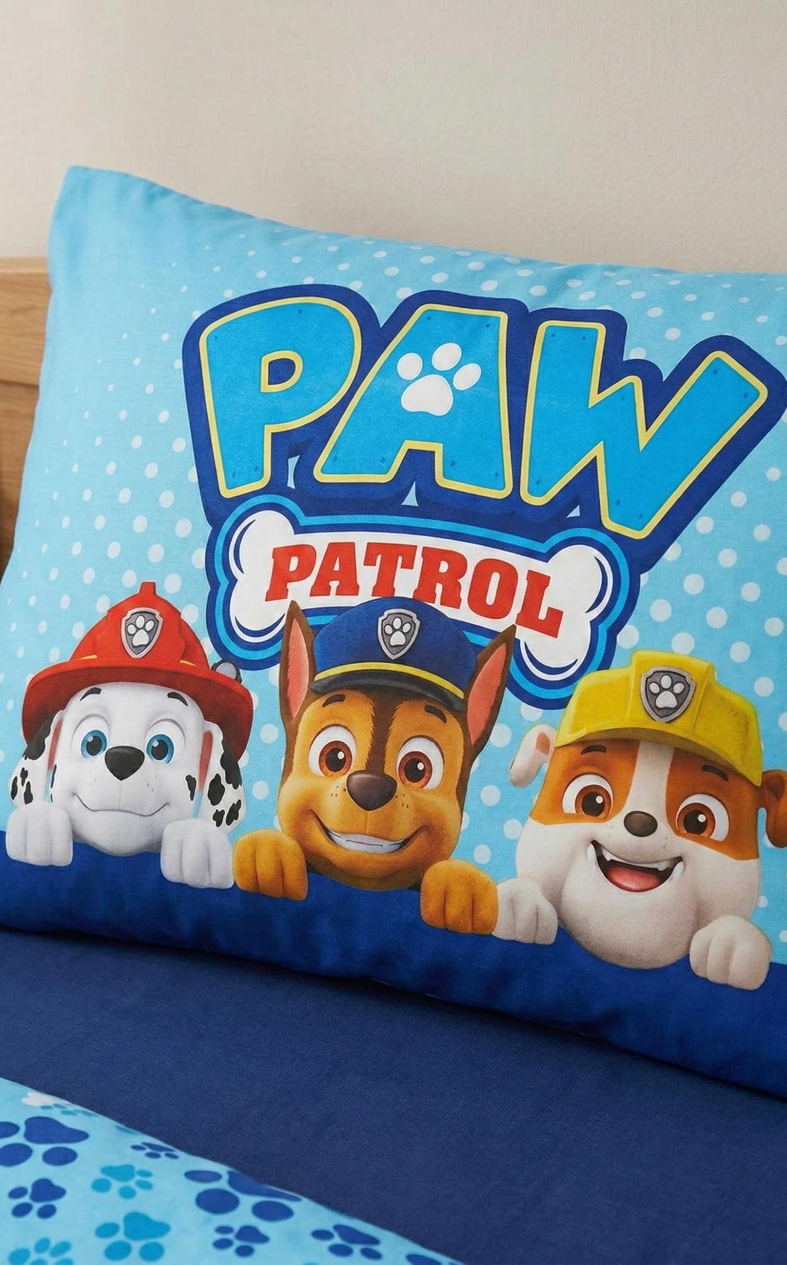 Jerry Fabrics Paw Patrol PP184 - Biancheria da Letto per Bambini, 100 x 135 cm