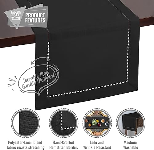 Miniatura 6 de Camino de mesa con vainica verde salvia, decoración de otoño esencial para decoración de otoño, decoración de calabaza, camino de mesa de otoño para