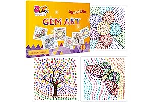 RTHPY Arts and Crafts for Kids Ages 8-12, Window Suncatcher Kids Craft Kits