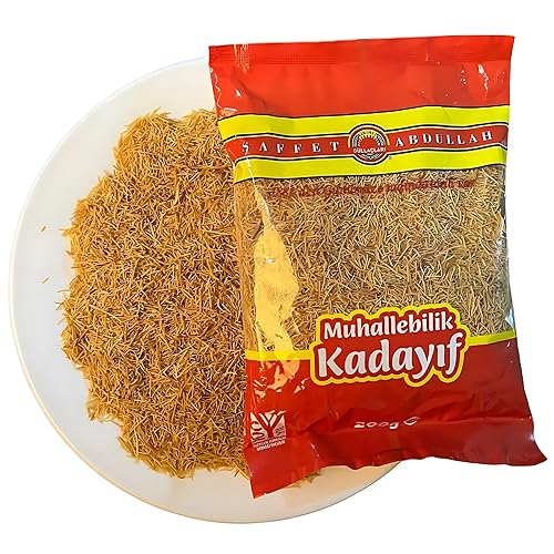 Miniatura 3 de Kataifi Knafeh - Masa de fillo rallada  Hojas secas de masa de pistacho y pistacho Phyllo  Barra de chocolate Kunafa Pastelería Phyllo Masa