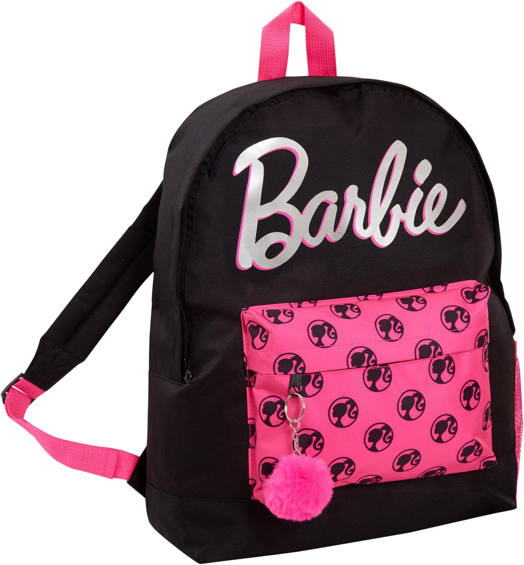Barbie Backpack for Adults Teen Girls Kids School College Rucksack Black Travel Bag