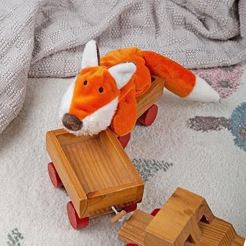 Sigikid 42593 Mini Fox Cuddly Gadgets Recommended 0-8 Years Orange