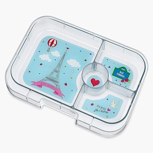 Miniatura 4 de Yumbox Caja Bento Panino a prueba de fugas bento de 4 compartimentos para niños y adultos perfecta para el almuerzo lleno de sándwich compacta 8.5 x