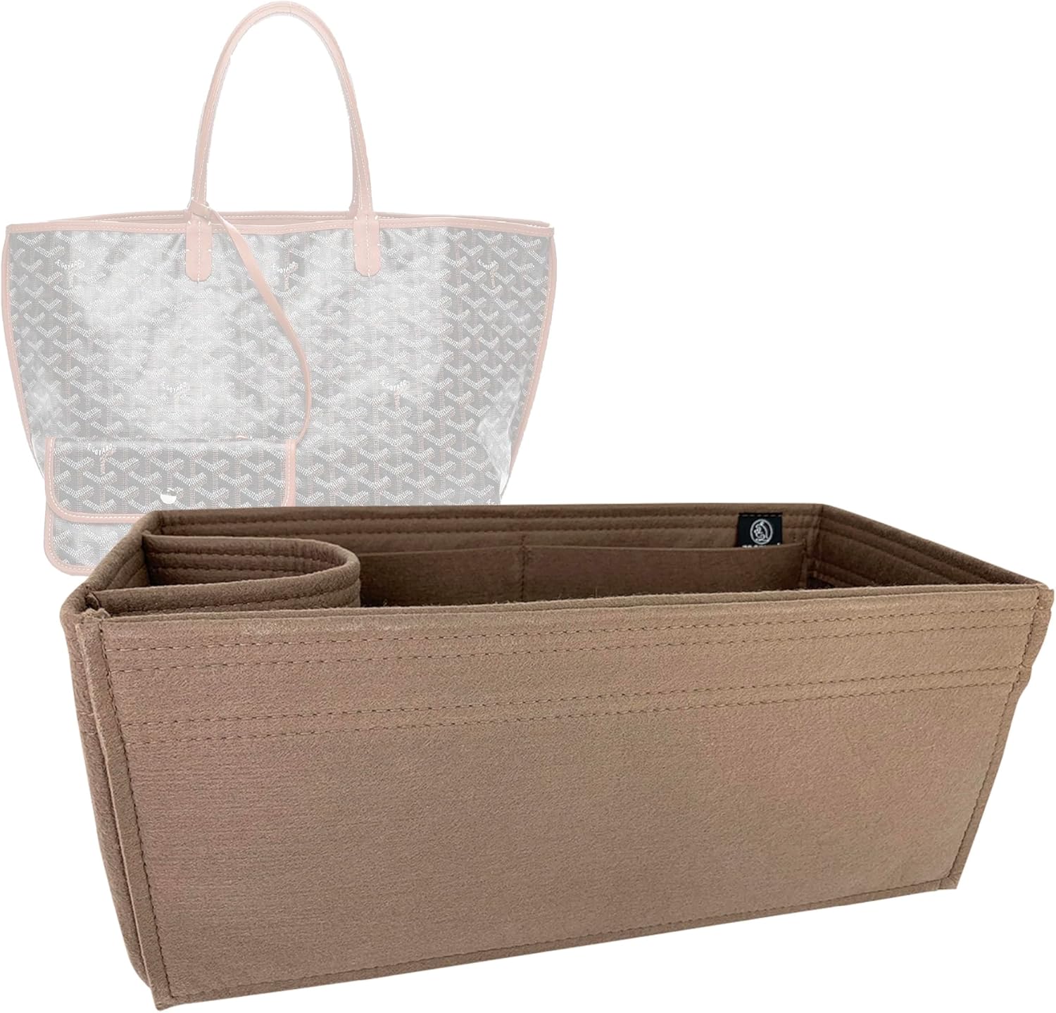 Bag Organizer for Goyard Anjou PM Insert - Premium Felt (Handmade/20 Colors)