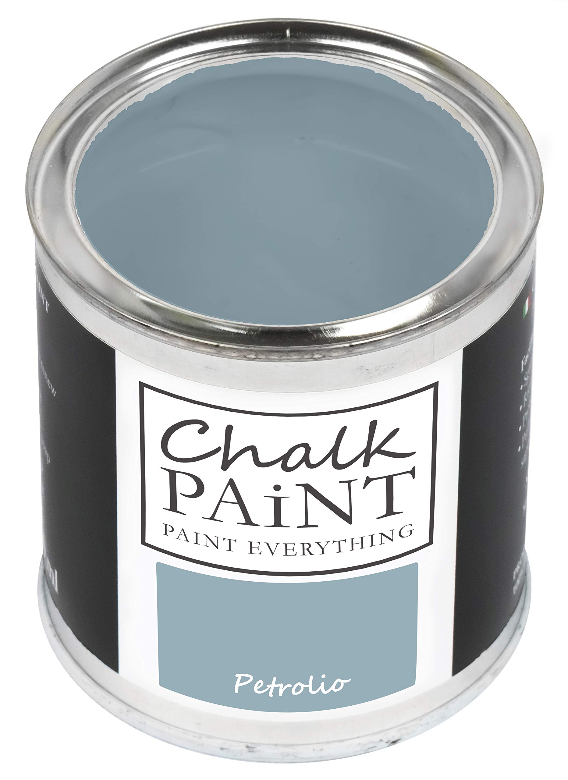 Chalk Paint Paint Everything Petrol Blue Chalk Paint Everything® Petrolio (Petrol Blue) – 250 Ml Water-Based Chalk Paint For Shabby Chic Furniture, Décor, And Upcycling Projects – Non-Toxic, Easy To Apply