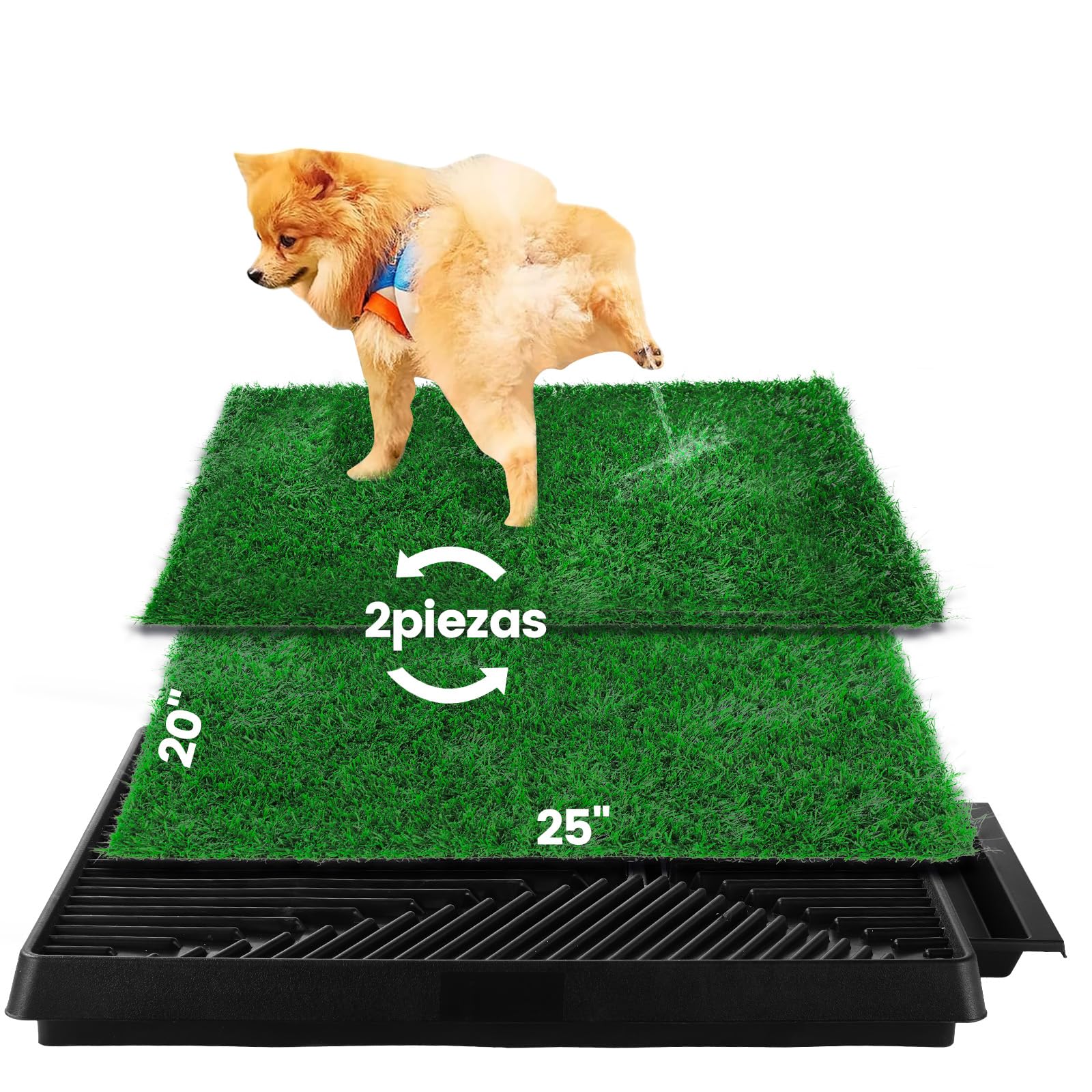 Pasto Sintetico Perro Tapete De Césped Artificial Para Perros Y