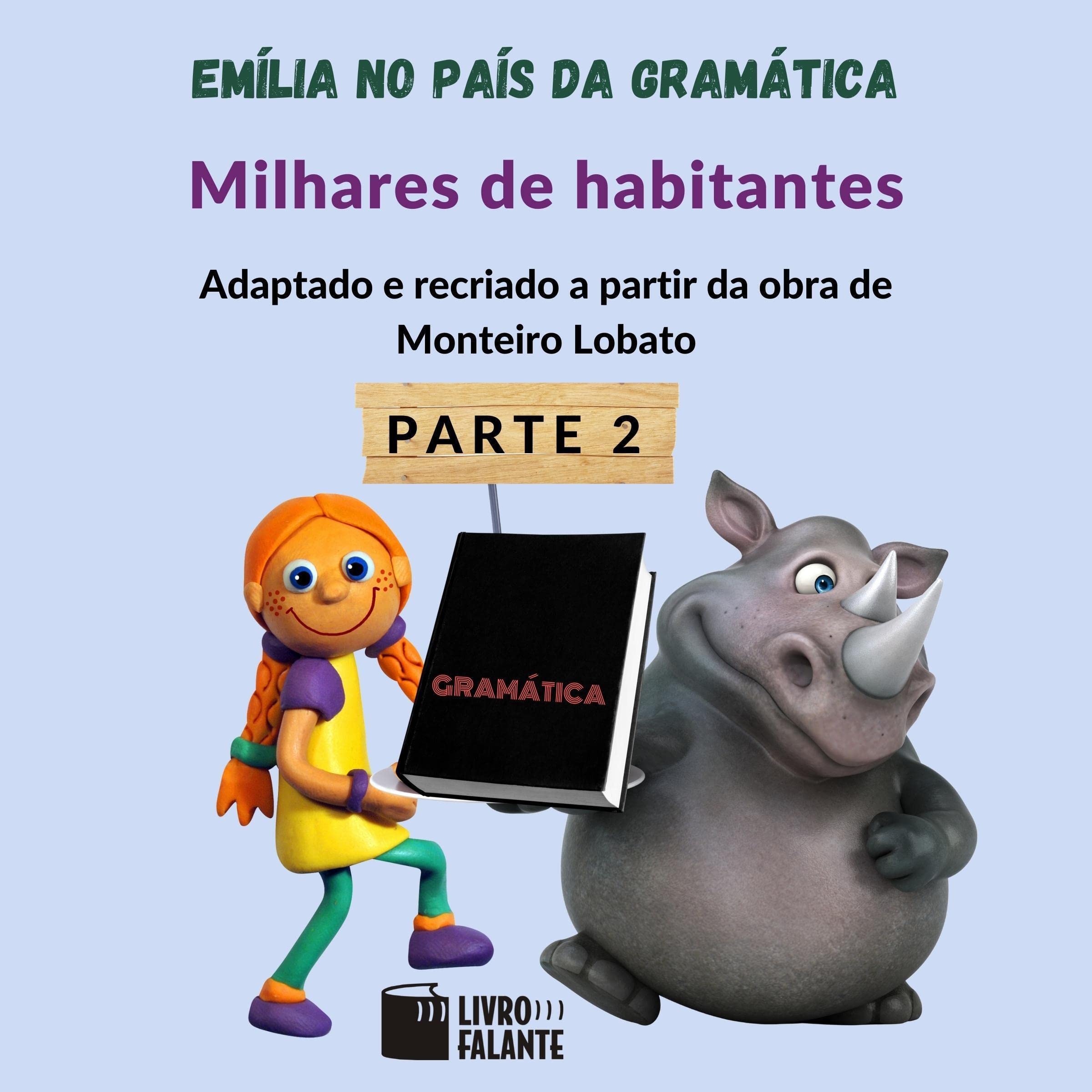 Cover art for Emília no país da gramática - parte 2