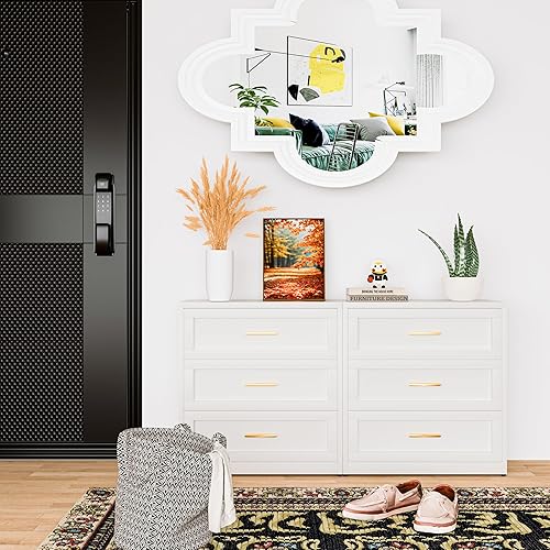 Miniatura 27 de Cómoda de metal con 4 cajones, cómoda para dormitorio, armario de almacenamiento con 4 cajones, aparador para entrada, sala de estar, industrial