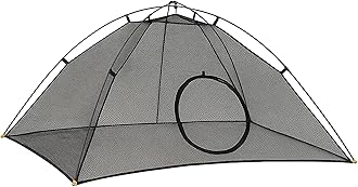 Outback Jack Cat Tent Large for Outdoor or Indoor Enclosures - Portable Playhouse Play Tents for Outside or Inside Cats & Small Animals, Kitten House Happy Habitat