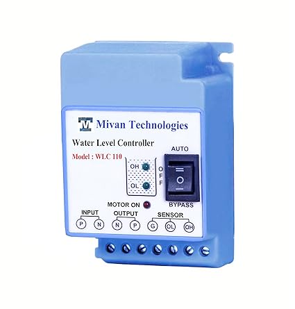 Mivan Technologies Water Level Controller and Indicator with 2 Years of Warranty, Fully Automatic with 3 Sensor Supply Volt 230 VAC