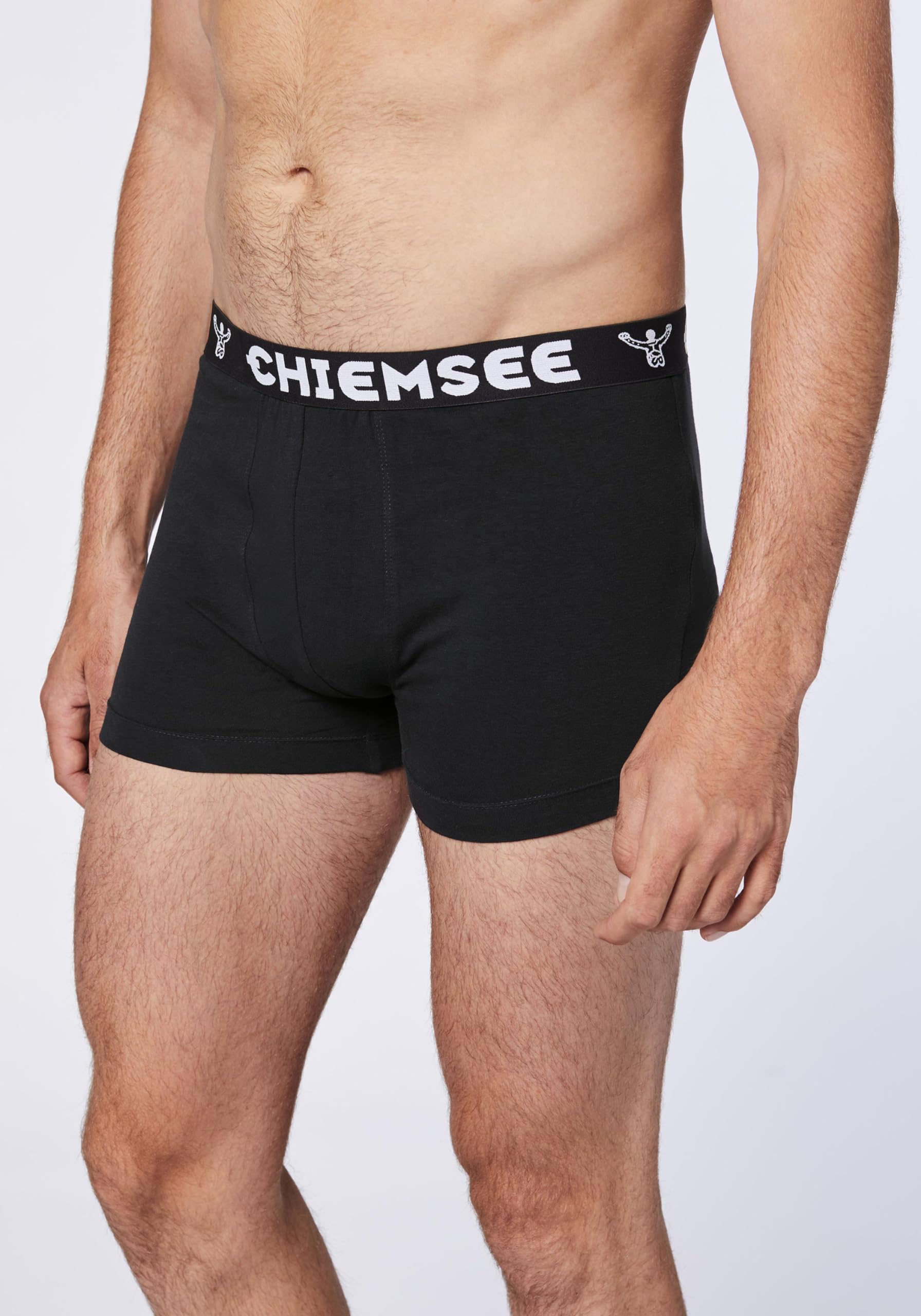 Chiemsee Boxershorts Herren I 10er Set Kurze Herren Unterhosen mit elastischem Waistband Style I Regular fit Boxershorts Men aus atmungsaktiver Baumwolle I 2 Farben, Größe S-4XL