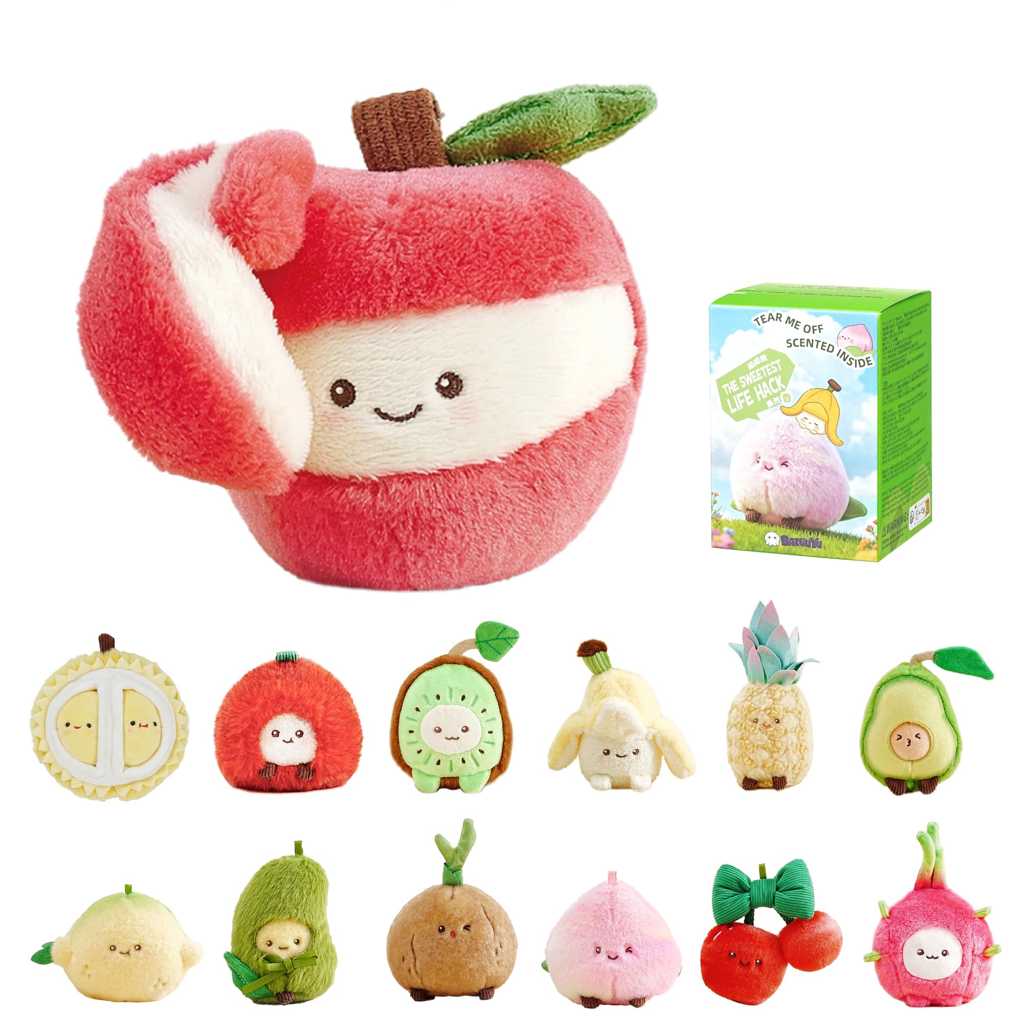 Amazon.com: BAZUUYU Baba Orchard Scented Squishy Fruit Plush Blind