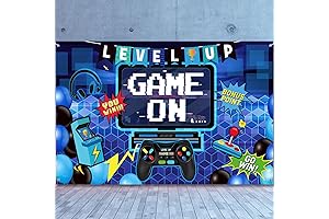 Gamer Backdrop for Unforgettable Gaming Soirees