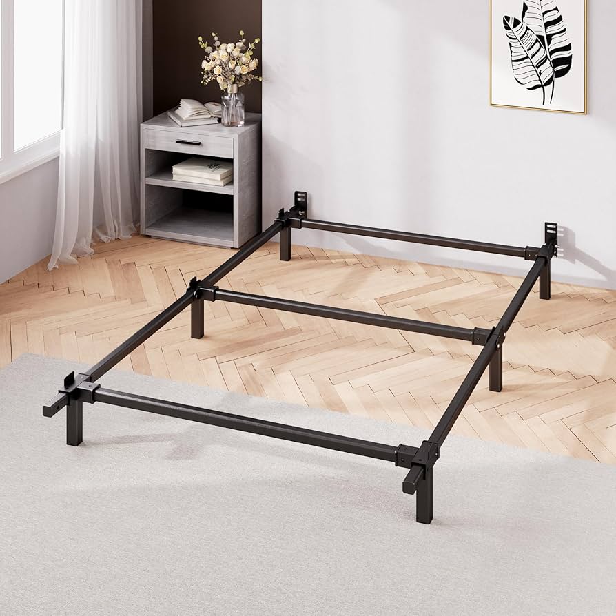 ベッドフレーム bed frame with mattress Amazon.com: ZINUS 7 Inch Compack® Metal Bed Frame, Support