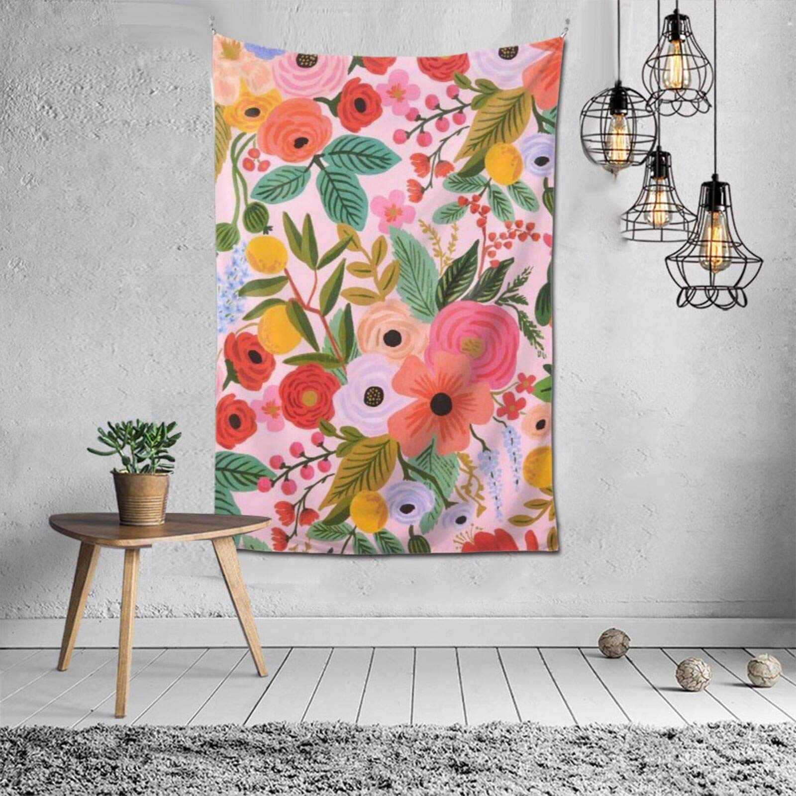 Wrapping Paper Garden Party फैशन आंतरिक सजावट बहुक्रियाशील बेडरूम व्यक्तित्व उपहार इनडोर दीवार फांसी कक्ष पर्दा उपहार दीवार सजावट