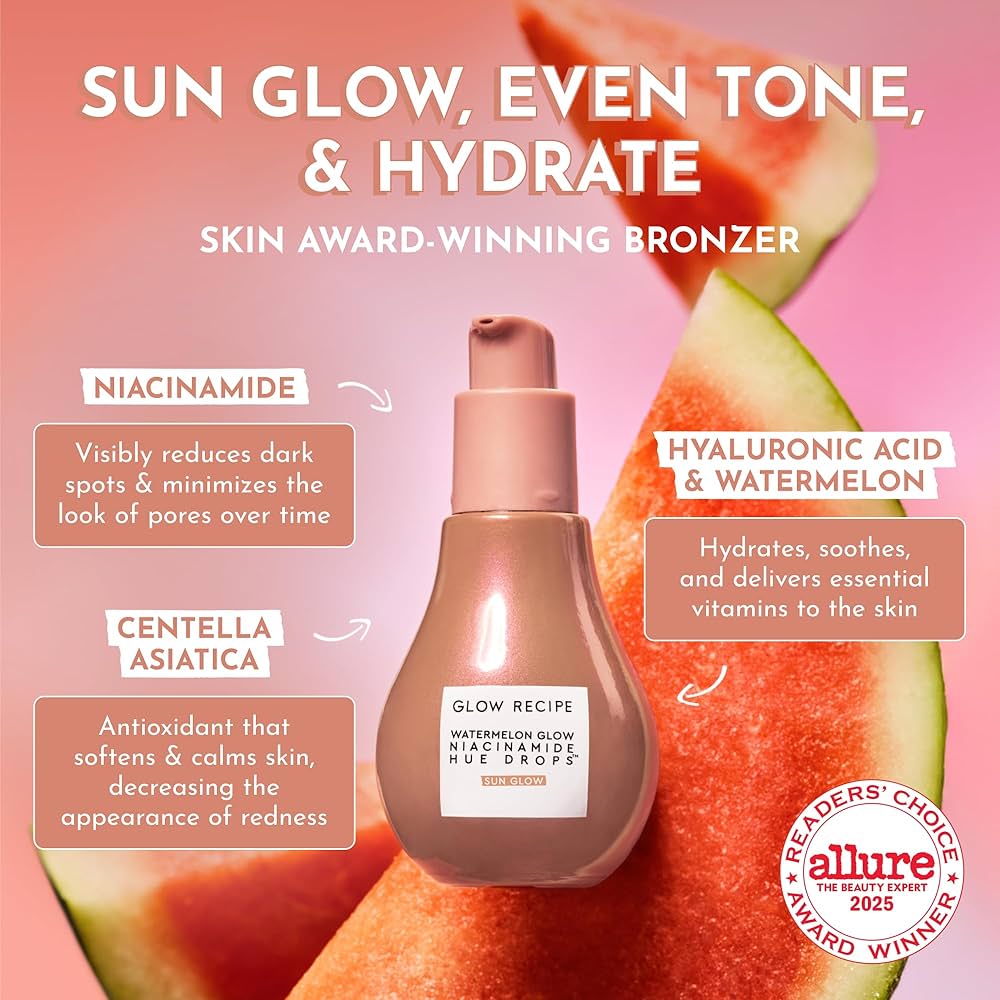 Amazon.com: Glow Recipe Hue Drops Tinted Face Serum