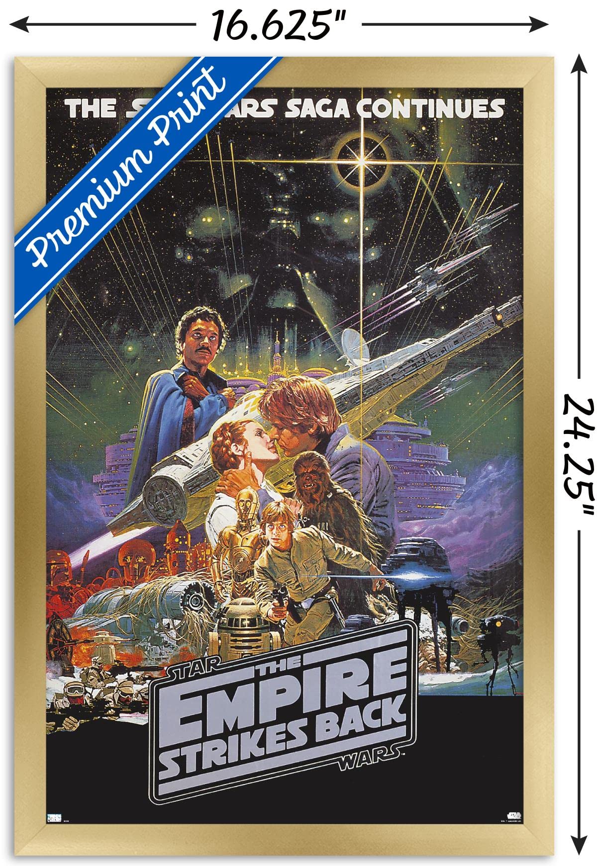 スター・ウォーズ 帝国の逆襲 ポスター 映画館用両面ポスター】スター・ウォーズ ／帝国の逆襲（40周年