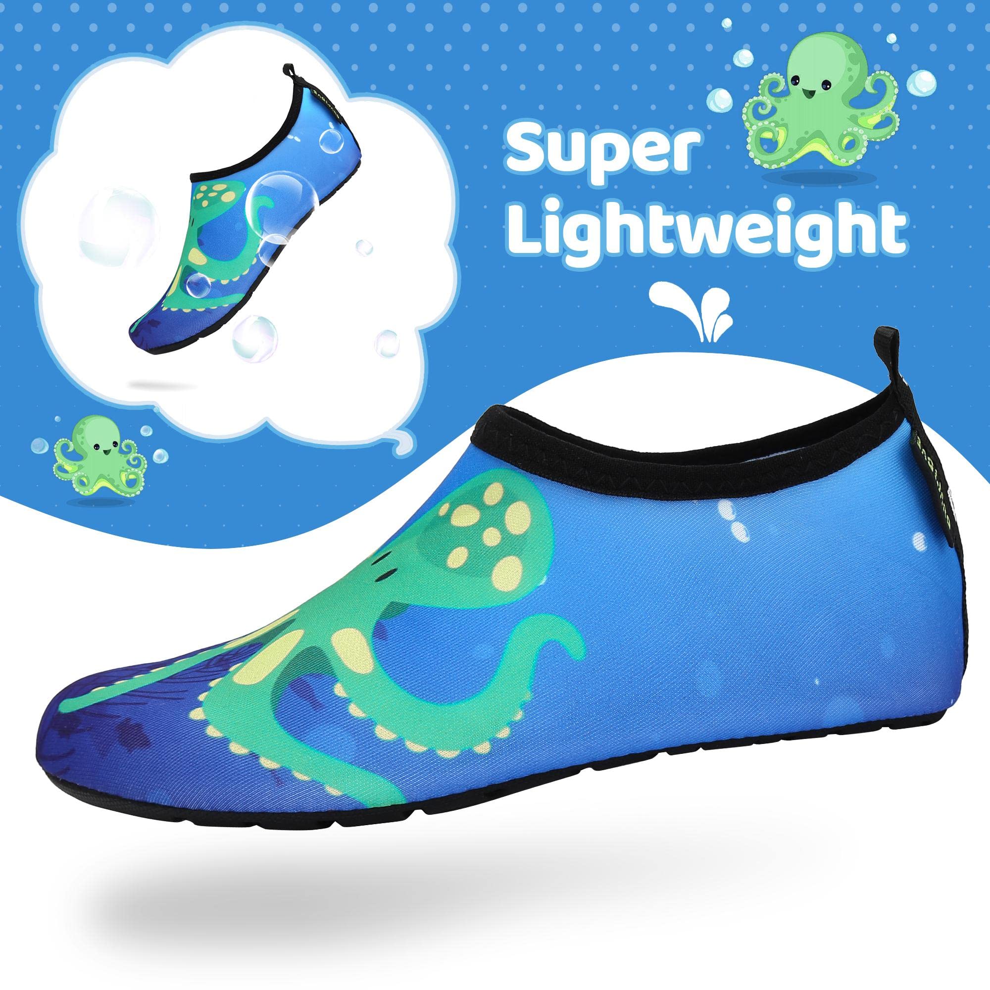 SAGUARO Bambini Ragazze Scarpe da Mare Spiaggia Scarpette da Acqua Scarpe da Immersione per Sportive Acquatici Nuotare Water Shoes