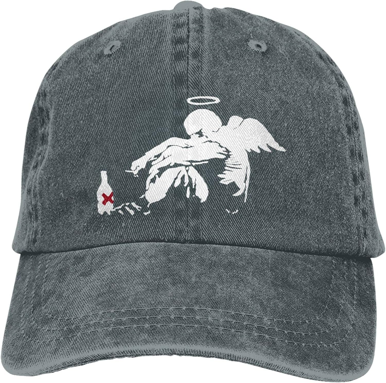 Banksy Fallen Angel - Sombrero clásico de vaquero para adultos, sombrero de sol para papá, gorra de béisbol disponible en Yaxa Colombia