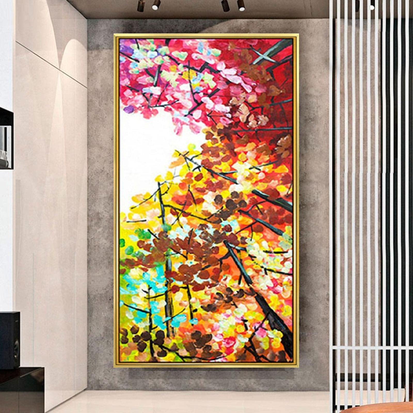 装飾フレーム 70x140Cm ガラス付き 巨大なリビングルーム