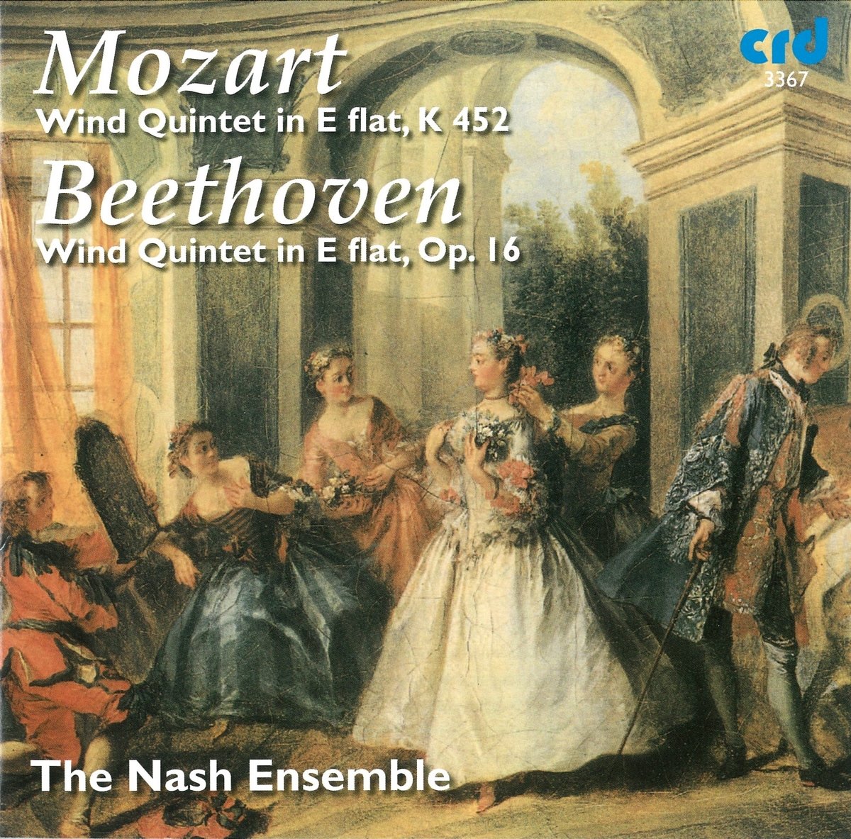 Ludwig van Beethoven: Wind Quintet in E flat Op. 16, Wolfgang Amadeus Mozart: Wind Quintet K452