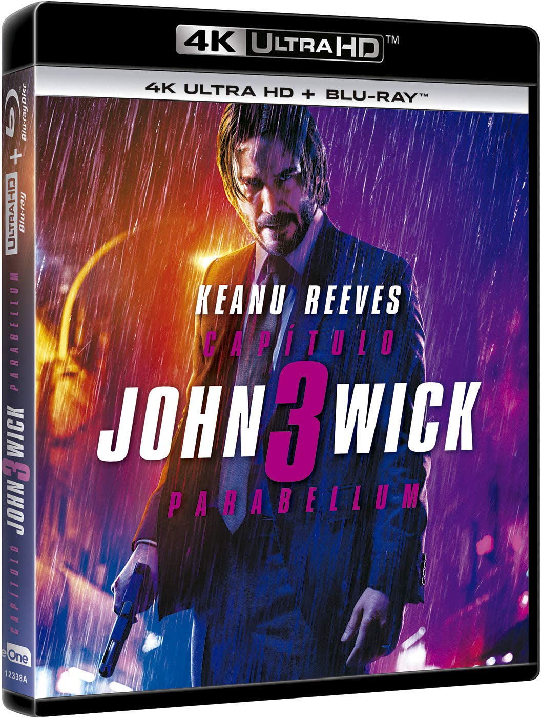 John Wick 3 Parabellum (4K Ultra-HD + Blu-ray) [Blu-ray]