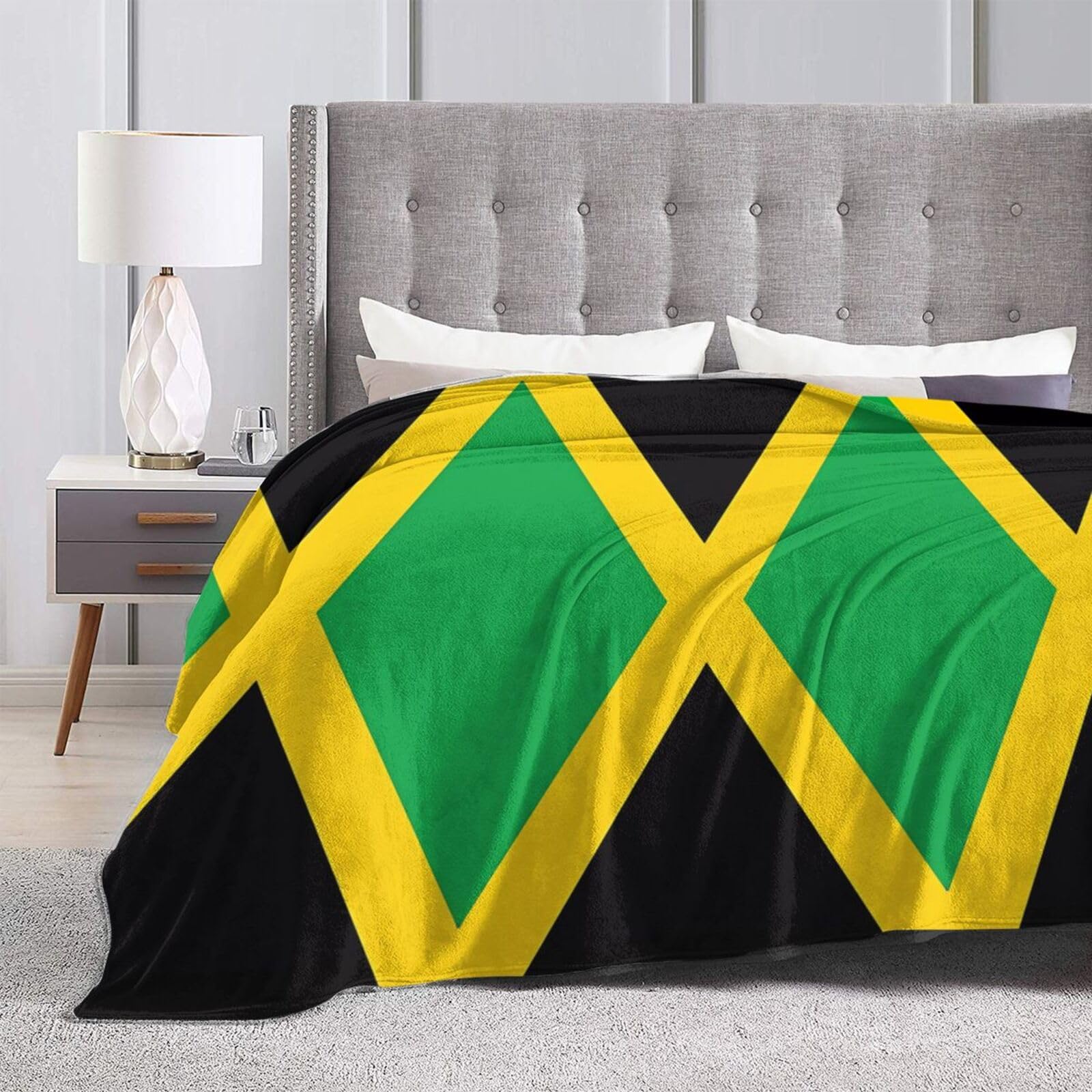 Augustrush Couverture En Flanelle 203,2 X 152,4 Cm, Bois Marron, Douce