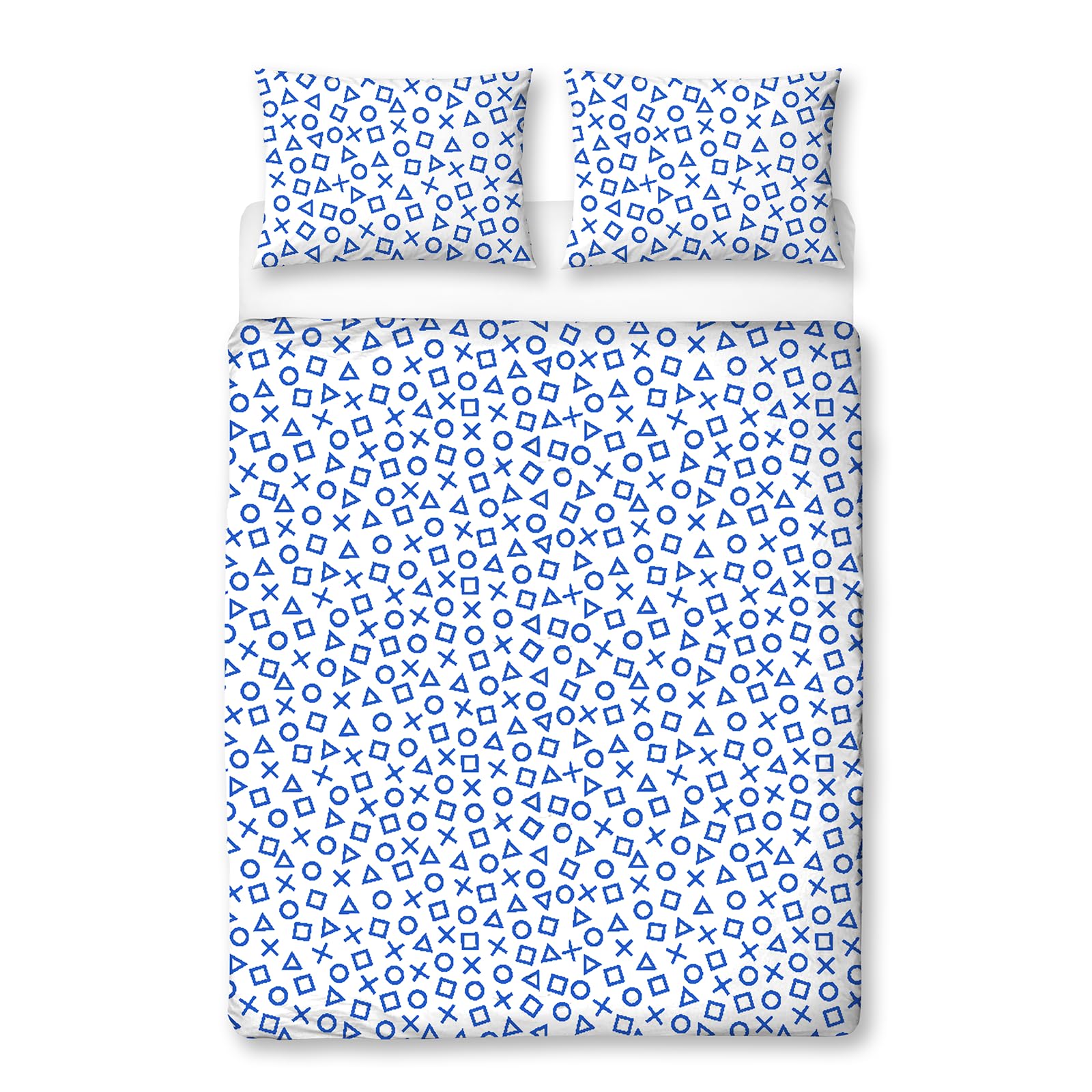 Set Copripiumino PlayStation Ufficiale - Reversibile, Design Astratto, Per Letto Singolo - Foto 8