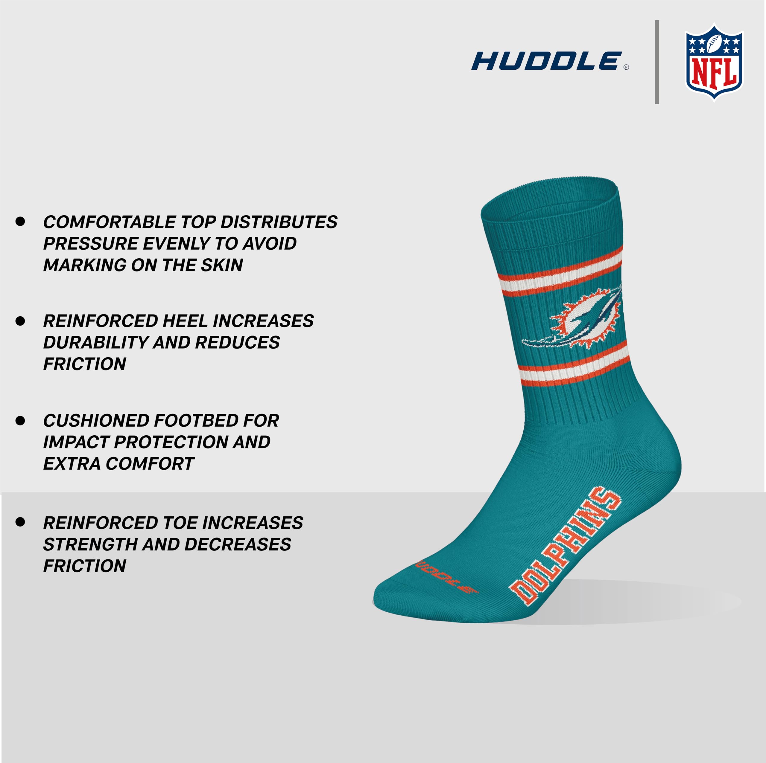 NFL Calzini Pacco da 3 Unisex-Adulto