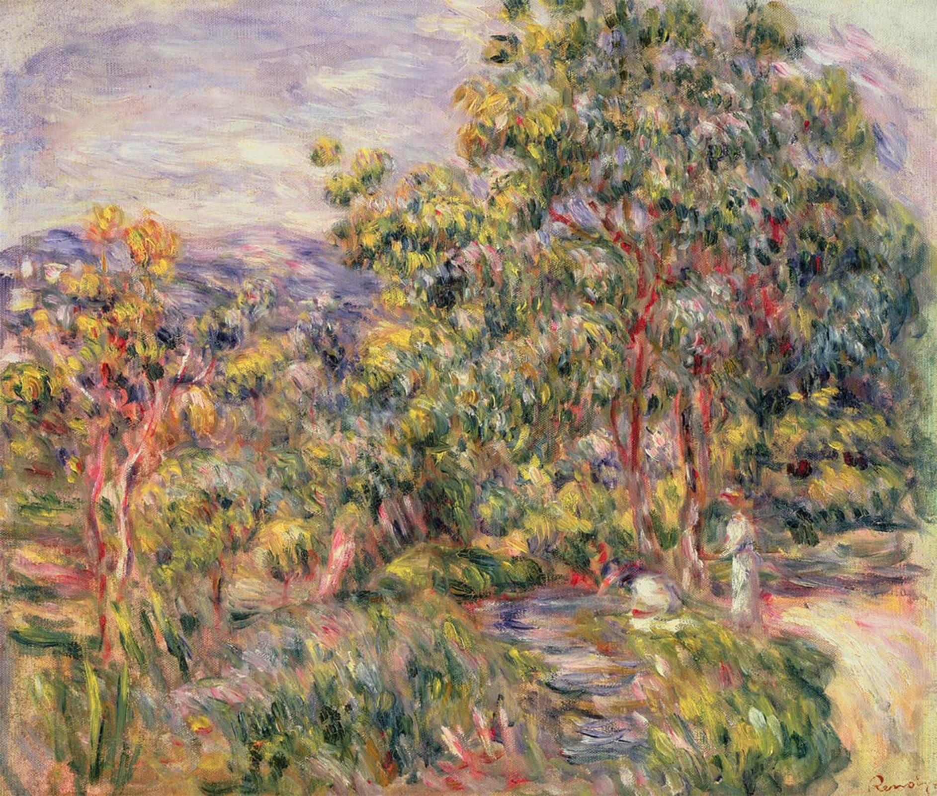 SERENDIPITP Retro Picture Poster Wall Art Pictures Painting Famous Artist by Pierre Auguste Renoir Wall Art Canvas Print for Wall Decor 60x90cm