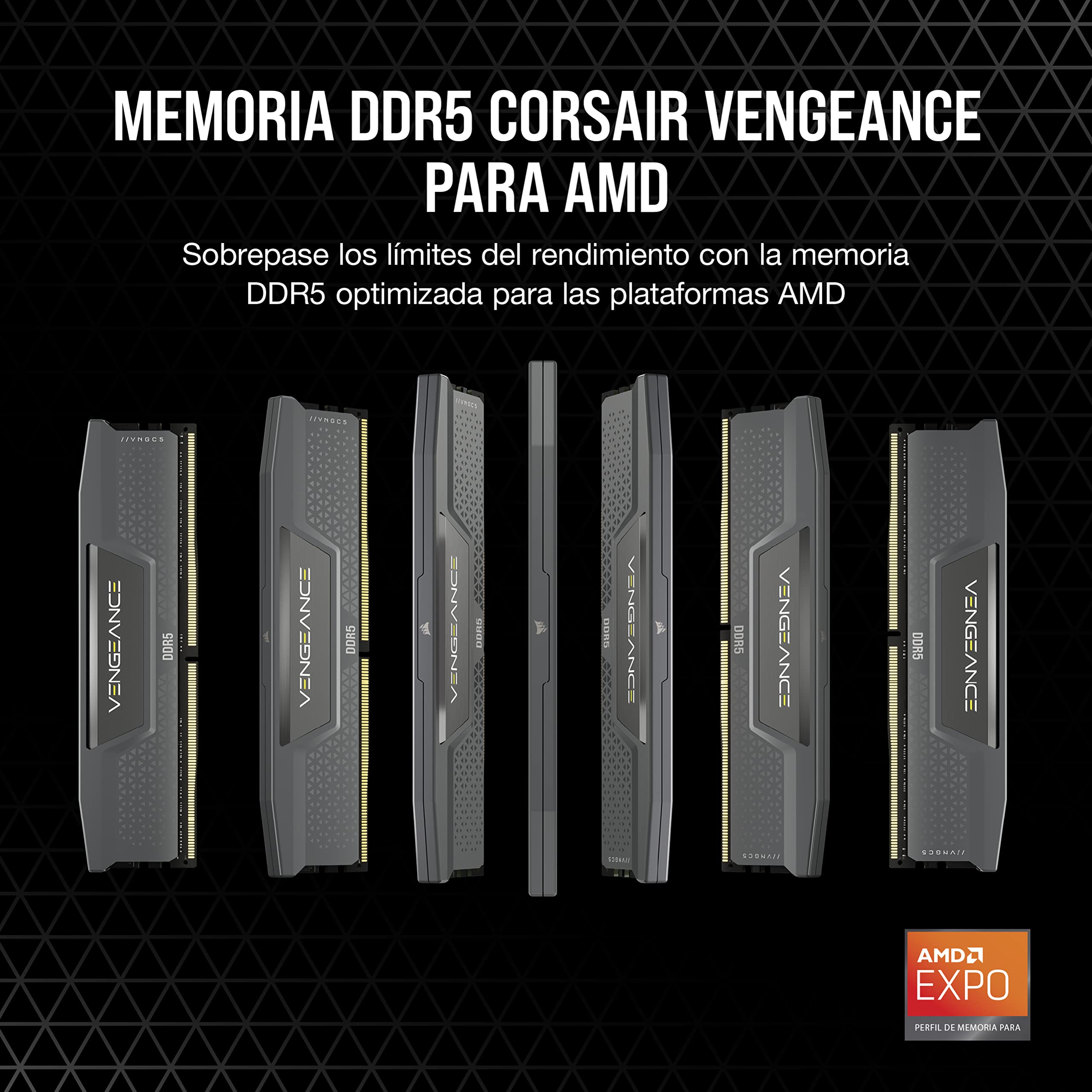 CORSAIR VENGEANCE DDR5 32GB (2x16GB) DDR5 5200MHz CL40 AMD EXPO