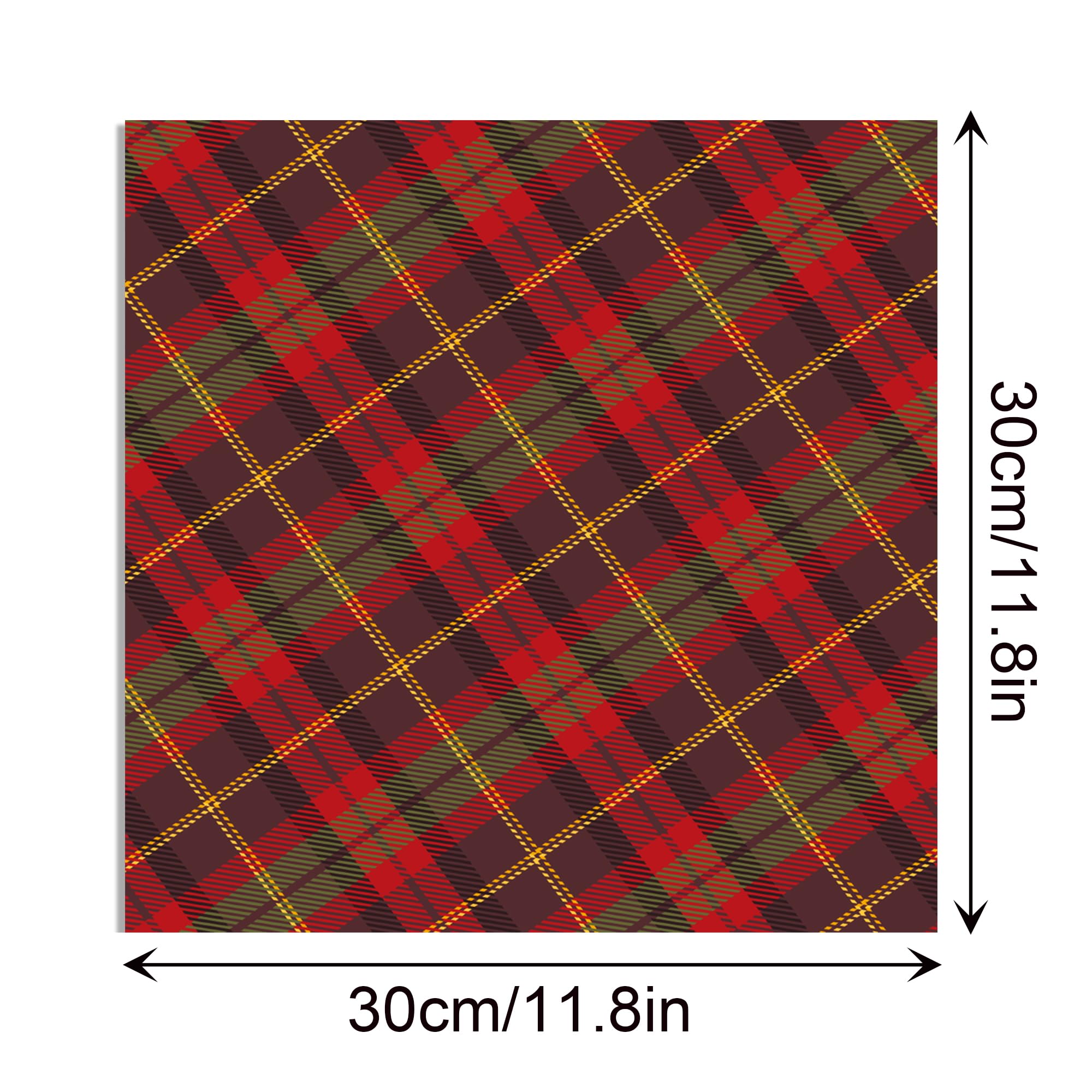 Autumn Harvest Scrapbook Paper Fall Pattern Paper Pad 24 Sheets,11.8 Inch Double - View #7