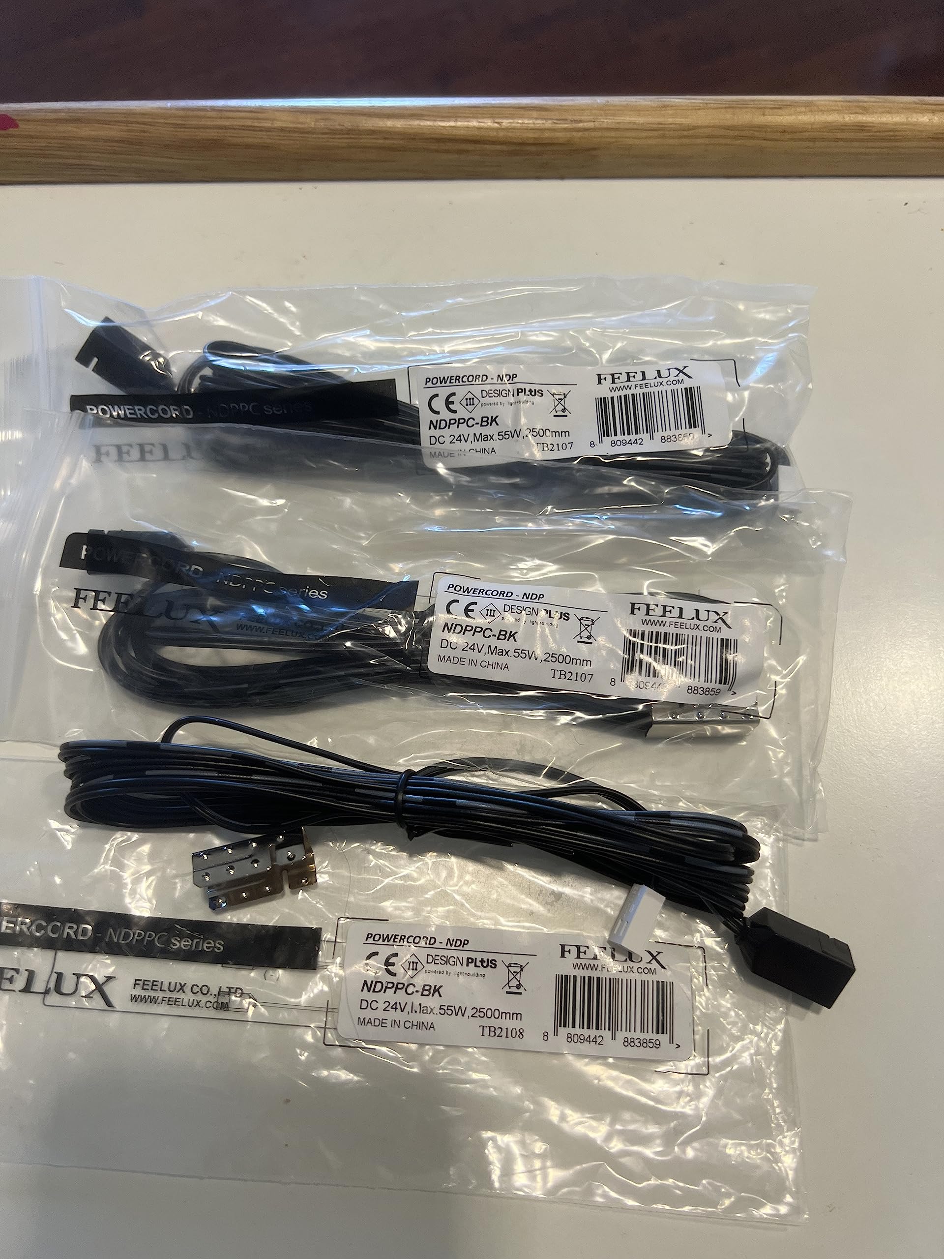 POWERCORD NDPPC BK - 3 Pack