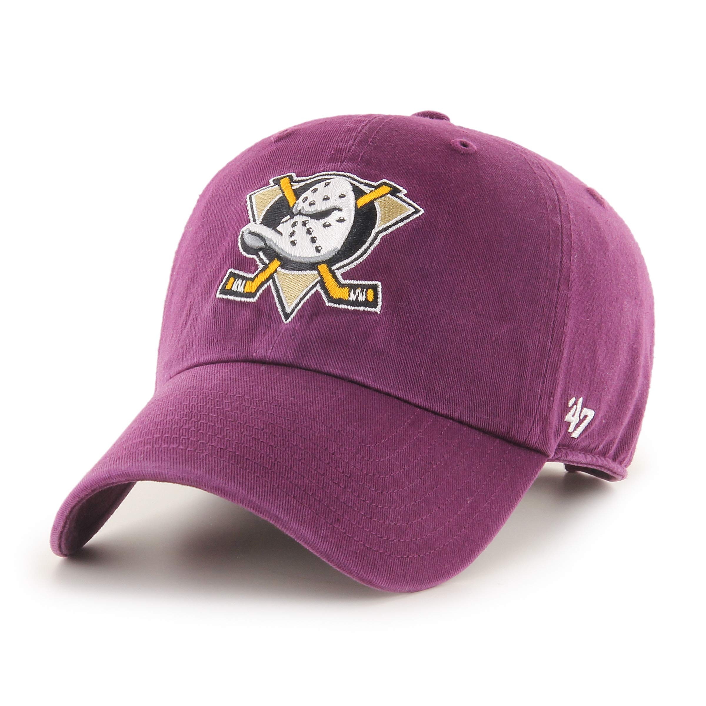 ANAHEIM DUCKS '47 CLEAN UP OSF / PLUM / A