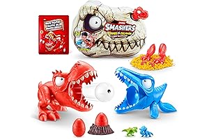 Smashers Dino Island Mini T-Rex Skull Battling Playset - Red Dino