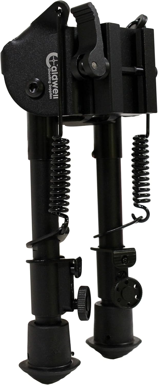 Caldwell 110140 Pic Rail XLA Fixed Bipod, 6"-9" , Black : Sports & Outdoors