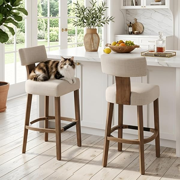 LIVINOVA 5721 Modern Farmhouse Bar Stools