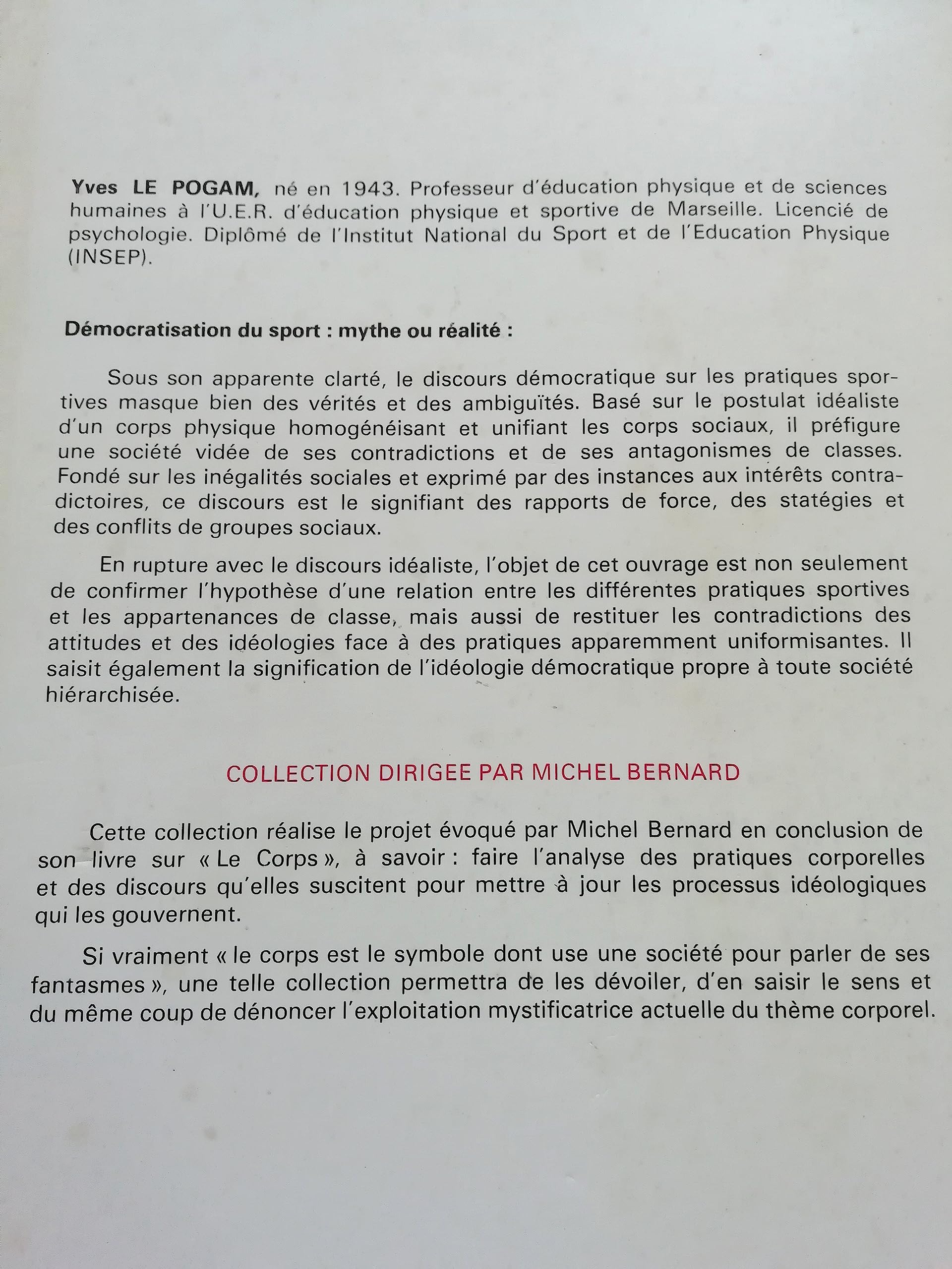 Démocratisation du sport: Mythe ou réalité ?