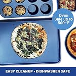 Granitestone Ultra Non stick Baking Sheet, Large Baking Sheet for Oven, Large Cookie Sheet for Baking, Heavy Duty Bake Pan and Dishwasher Safe Sheet Pan, Full Sized Baking Tray - 17.7” x 12.7”