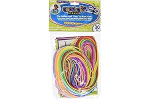 Darice Assorted Colors Kid's Crafts Loopie Cord