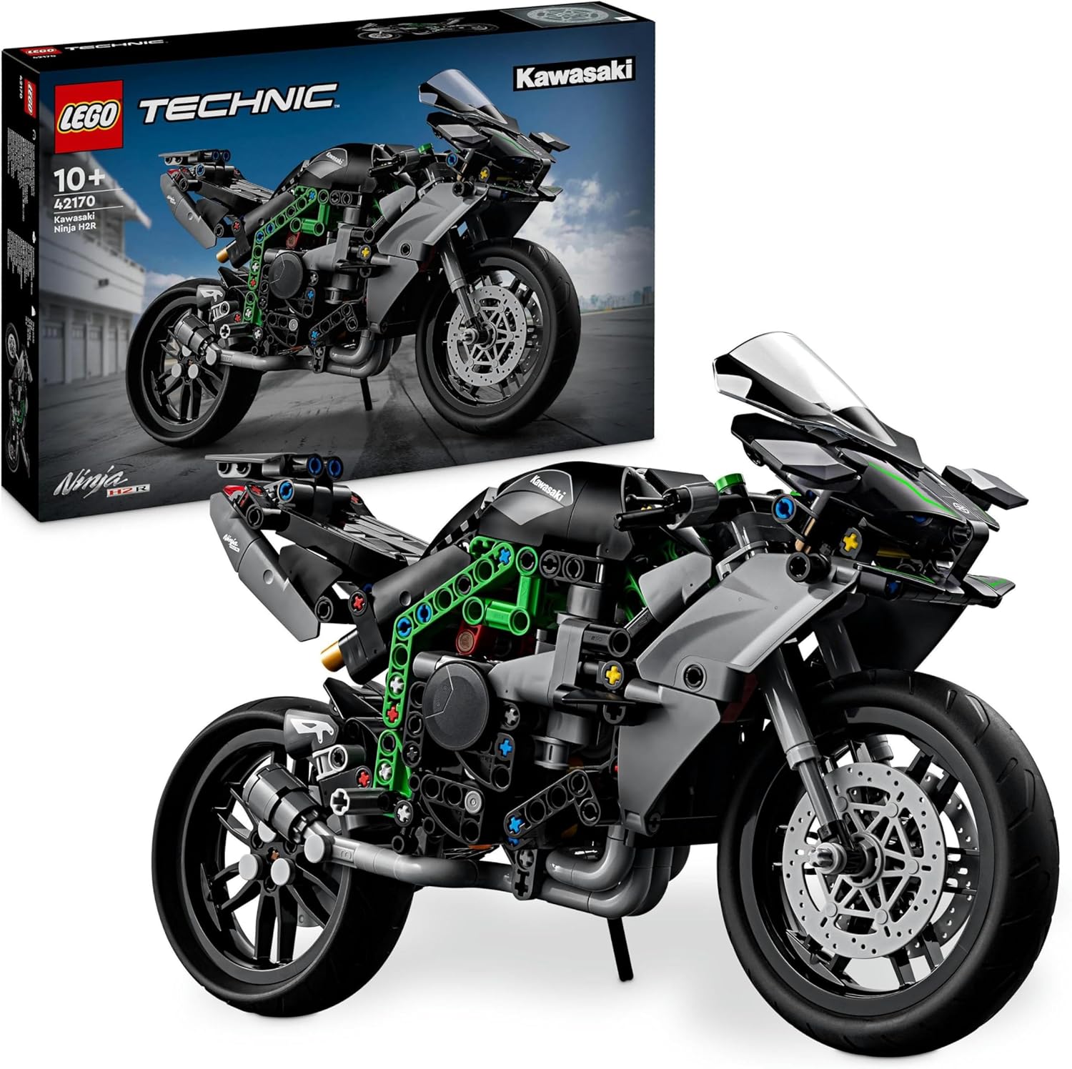 Juego #LEGO Technic Moto Kawasaki Ninja H2R por 59,99€ (marcando aplicar cupón)