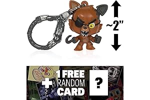 Five Nights at Freddy's Foxy: ~2" Mini-Figure and Exclusive Trading Card