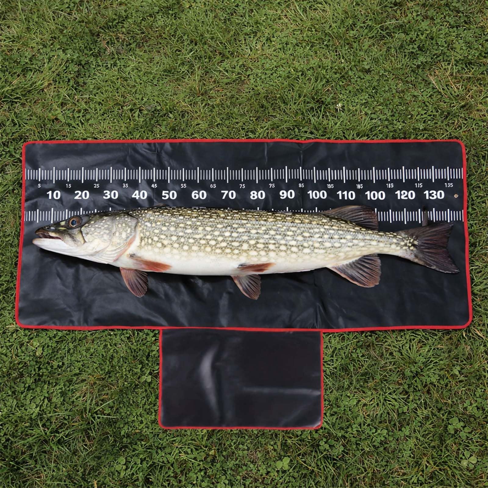 Faltbare Karpfenmatte,140*35cm,mit integriertem Maßband,Abhakmatte Angeln,Fisch abhakmatten,Abhakmatte mit maßband,Angeln Abhakmatte,Karpfen matte faltbare,Abhakmatten fischmatte,geeignet für Angler