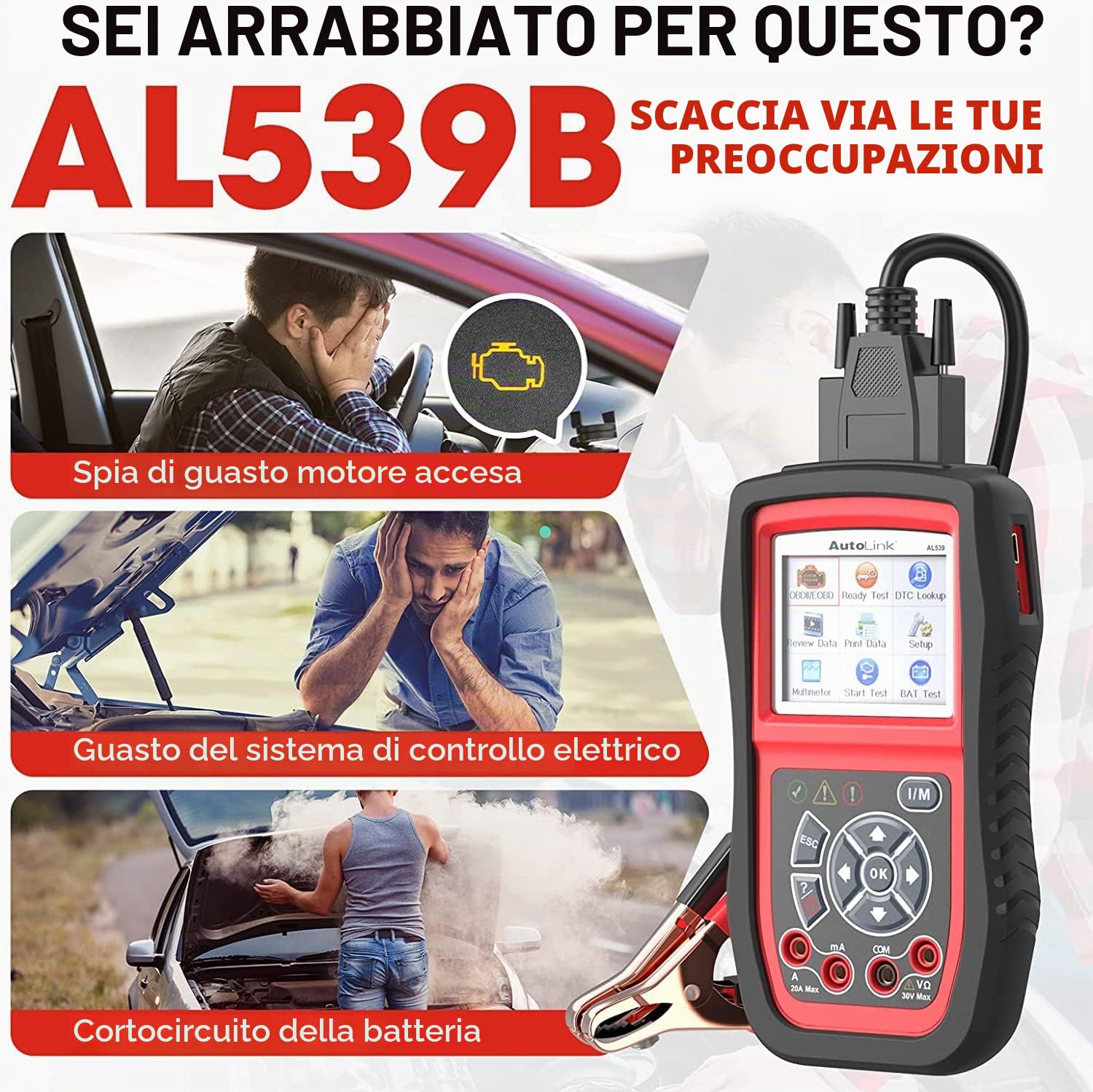 Autel Autolink OBD II/EOBD Diagnostico