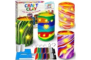 Creatology Crafts for Kids - Make Your Own Clay Luminaries