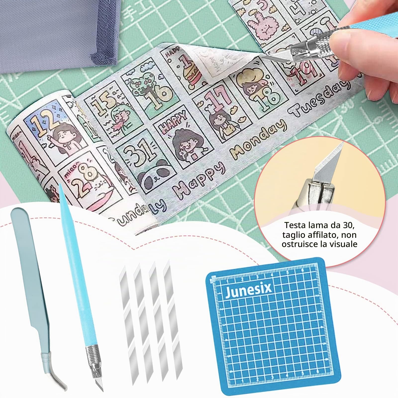 25 Pcs Penna Colla Adesiva Scrapbook Quick Dry Istantanea Sottile Colorata Per Progetti Artistici Scrapbooking Manuale Fai Da Te Card Making