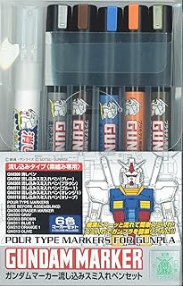 BANDAI NAMCO Entertainment GUNDAM MARKER SET: GMS122 - GUNDAM MARKER Fine Point Pen Set