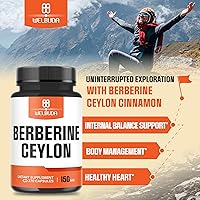 Vista 3 de Suplemento de berberina con canela de Ceilán - 270 Cápsulas